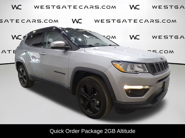 Used 2019 Jeep Compass Altitude with VIN 3C4NJDBB7KT740658 for sale in Burgaw, NC
