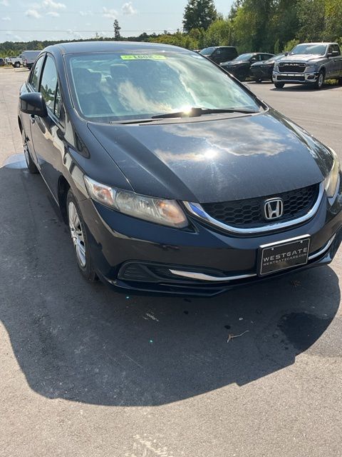 Used 2013 Honda Civic LX with VIN 19XFB2F54DE278691 for sale in Burgaw, NC