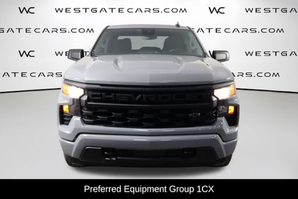 Used 2024 Chevrolet Silverado 1500 Custom Truck Crew Cab