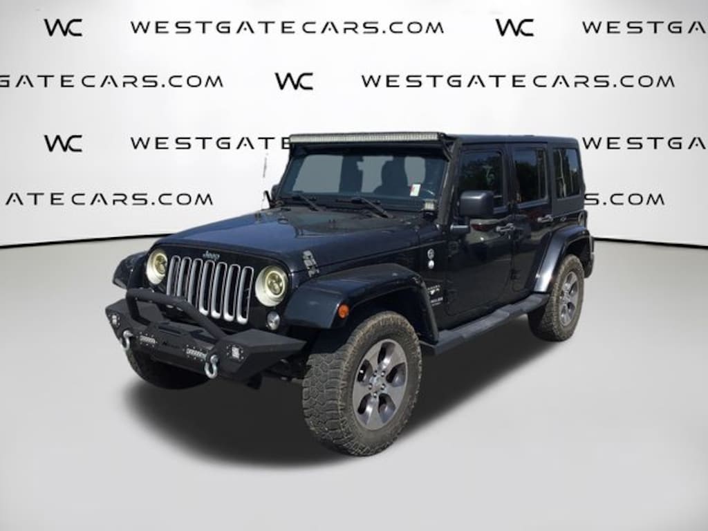 Used 2016 Jeep Wrangler JK Unlimited Sahara 4x4 SUV
