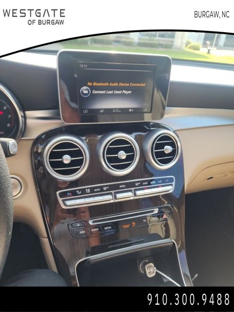 Used 2017 Mercedes-Benz GLC GLC300 with VIN WDC0G4JB9HF167818 for sale in Burgaw, NC