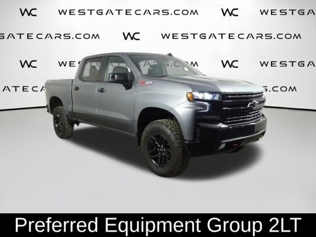 Used 2021 Chevrolet Silverado 1500 LT Trail Boss Truck Crew Cab