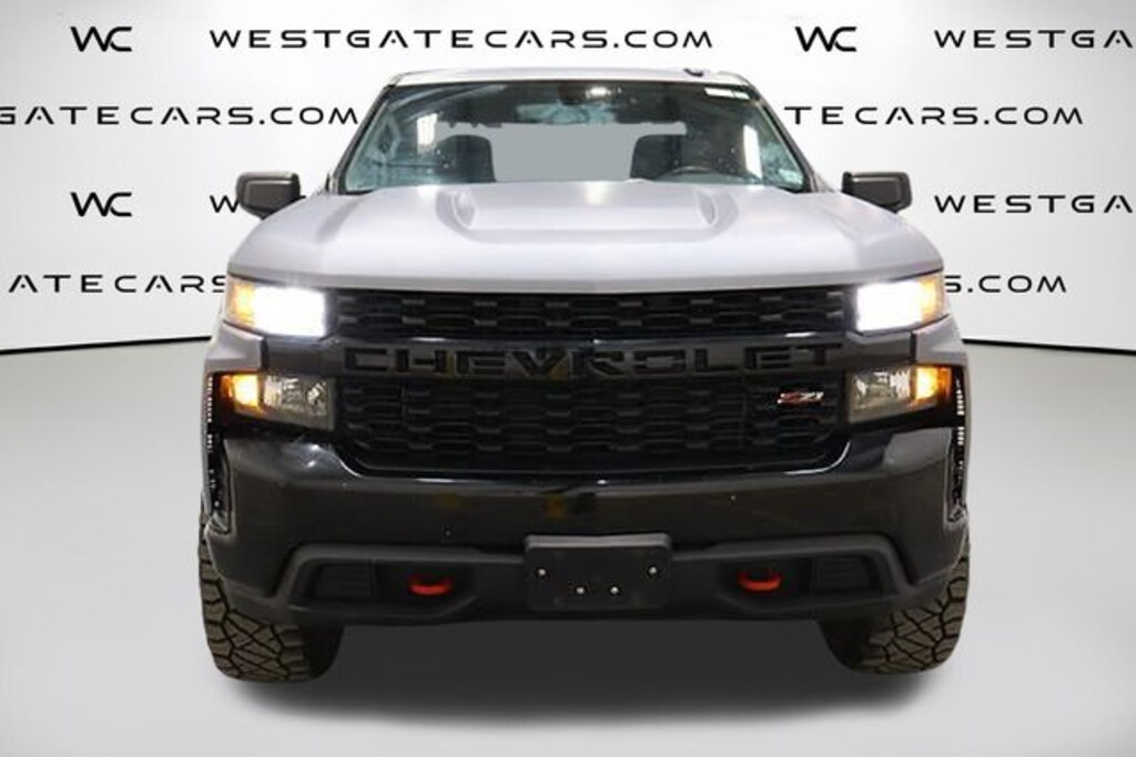 Used 2021 Chevrolet Silverado 1500 Custom Trail Boss Truck Crew Cab