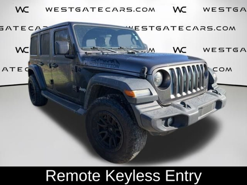 Used 2018 Jeep Wrangler Unlimited Sport 4x4 SUV