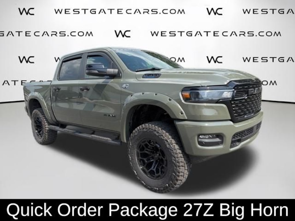 New 2026 Ram 1500 BIG HORN CREW CAB 4X4 5'7 BOX Pickup