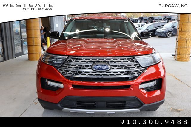 Used 2022 Ford Explorer Limited with VIN 1FMSK8FH6NGC47385 for sale in Burgaw, NC