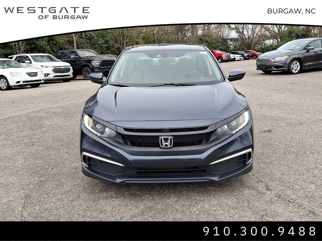 Used 2020 Honda Civic LX with VIN 2HGFC2F67LH593804 for sale in Burgaw, NC