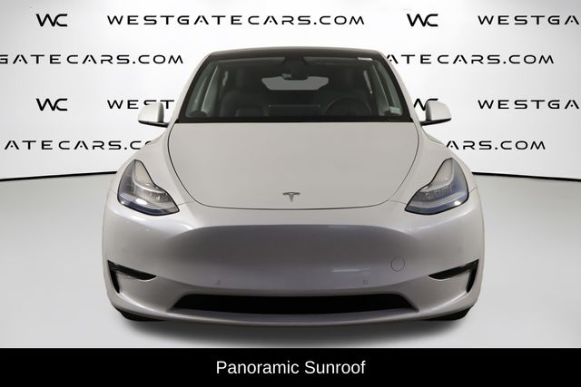 Used 2021 Tesla Model Y Standard Range with VIN 5YJYGDED5MF192797 for sale in Burgaw, NC