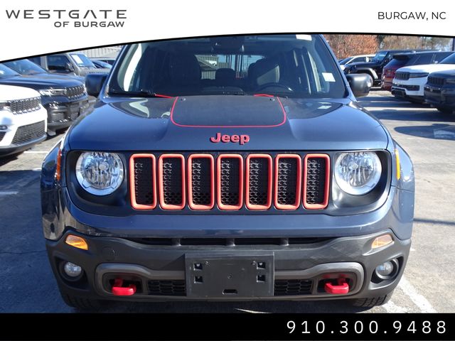 Used 2021 Jeep Renegade Trailhawk with VIN ZACNJDC15MPM95484 for sale in Burgaw, NC