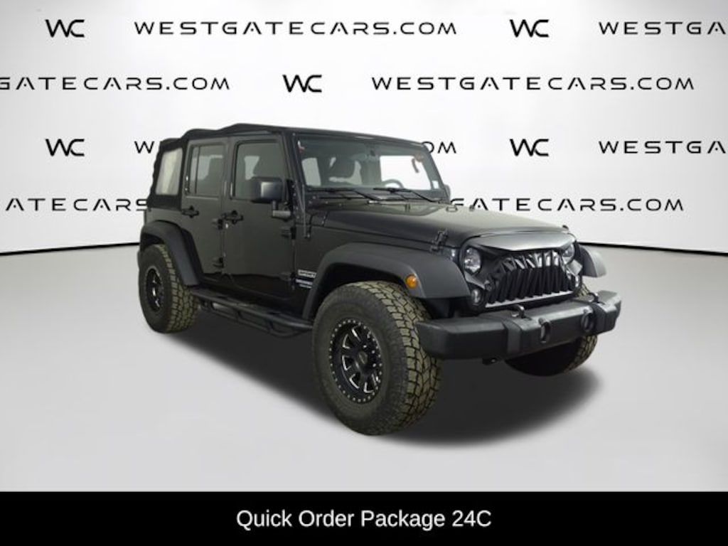 Used 2016 Jeep Wrangler JK Unlimited Sport 4X4 SUV
