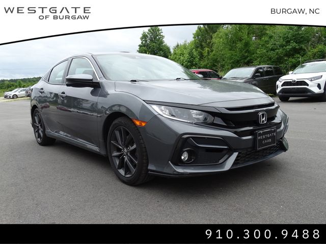 Used 2020 Honda Civic Hatchback EX with VIN SHHFK7H60LU210575 for sale in Burgaw, NC