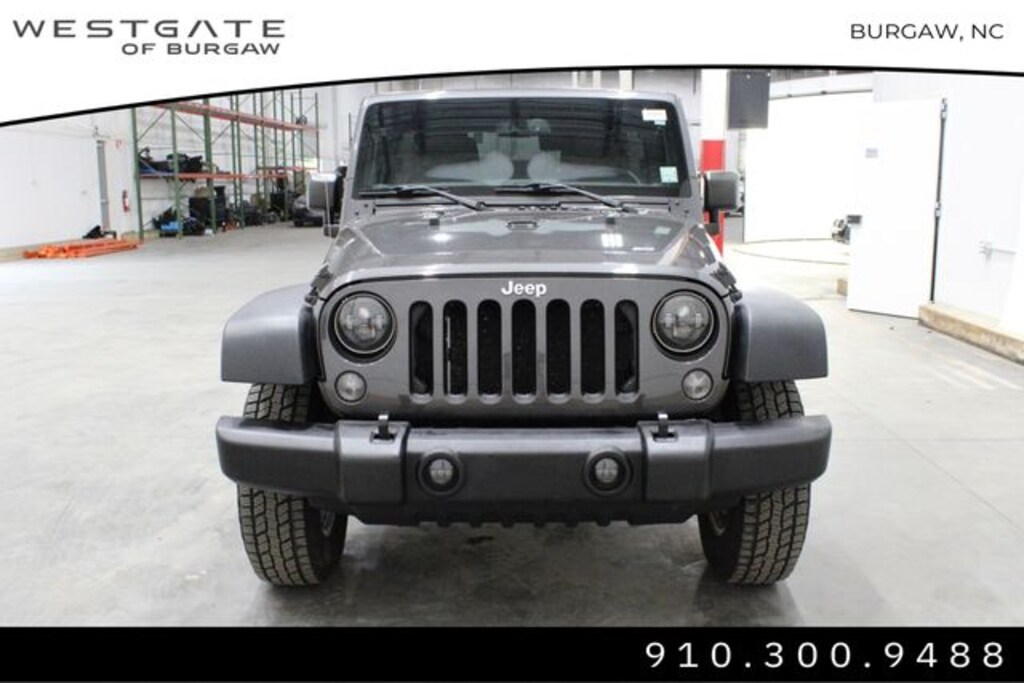 Used 2017 Jeep Wrangler JK Unlimited Sport 4x4 SUV