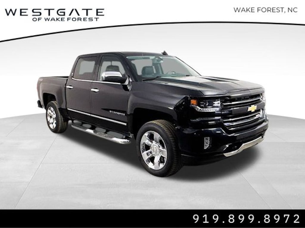 Used 2017 Chevrolet Silverado 1500 LTZ Truck Crew Cab