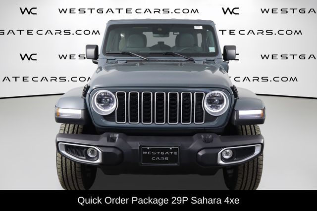 Used 2025 Jeep Wrangler 4xe Sahara 4XE with VIN 1C4RJXP63SW586121 for sale in Wake Forest, NC