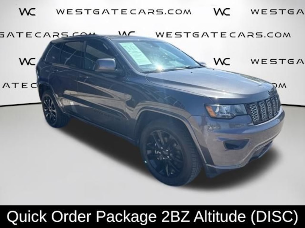 Used 2017 Jeep Grand Cherokee Laredo RWD SUV