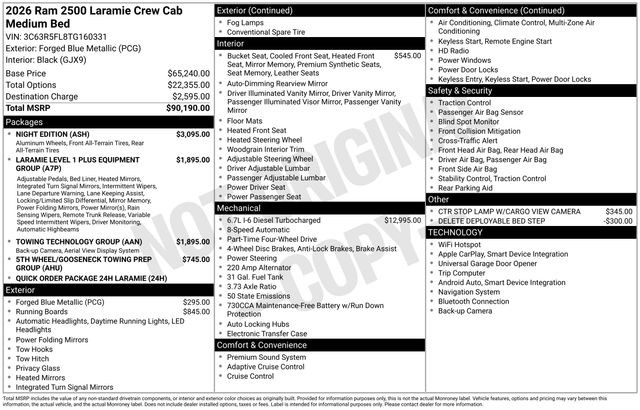 2026 RAM 2500 Laramie - Photo 15