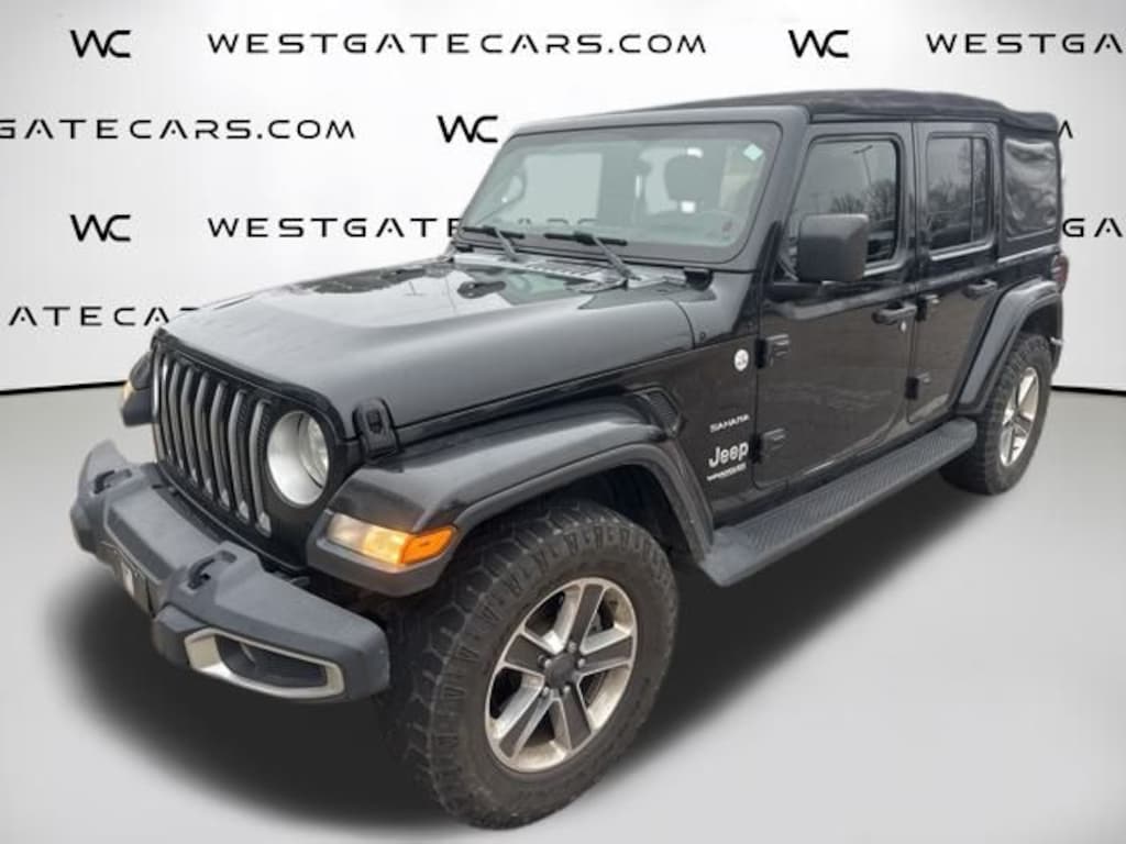 Used 2018 Jeep Wrangler Unlimited Sahara 4x4 SUV