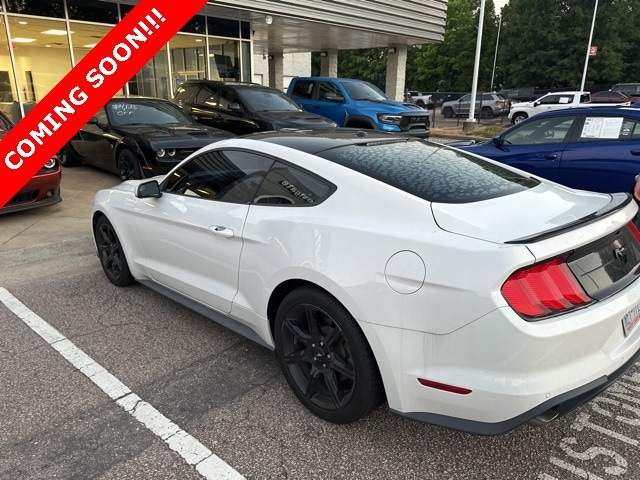 Used 2020 Ford Mustang EcoBoost with VIN 1FA6P8TH3L5122838 for sale in Wake Forest, NC