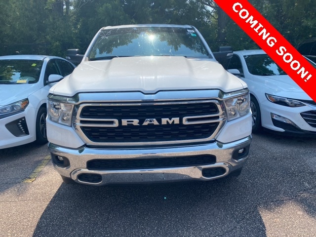 Used 2022 RAM Ram 1500 Pickup Big Horn/Lone Star with VIN 1C6RREBTXNN114428 for sale in Wake Forest, NC