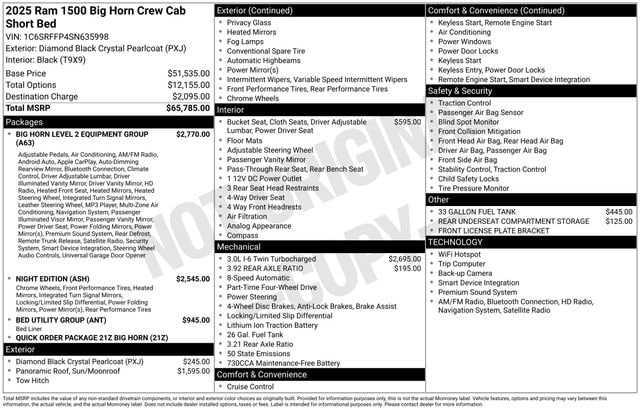 2025 RAM 1500 Big Horn/Lone Star - Photo 15