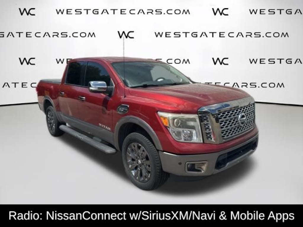 Used 2017 Nissan Titan Platinum Reserve Truck Crew Cab