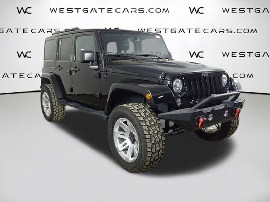 Used 2017 Jeep Wrangler JK Unlimited Rubicon 4x4 SUV