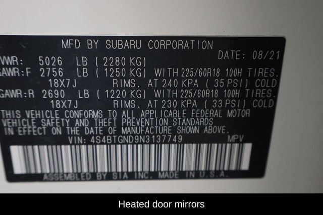 2022 Subaru Outback Limited - Photo 25