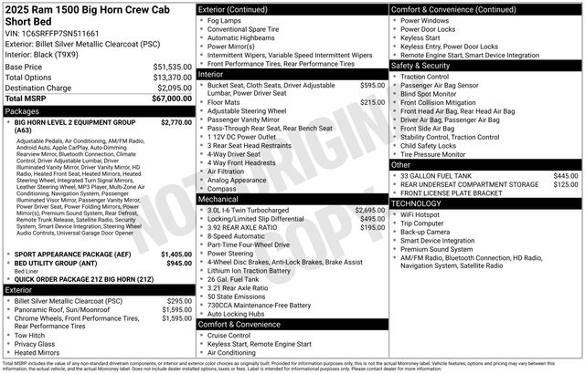 2025 RAM 1500 Big Horn/Lone Star - Photo 15