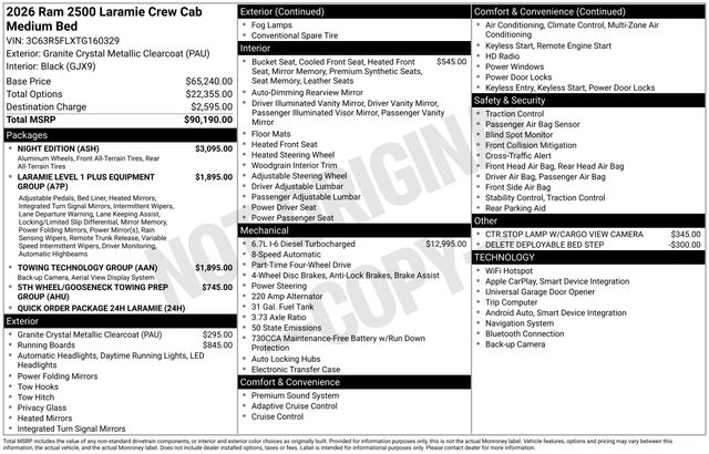 2026 RAM 2500 Laramie - Photo 15