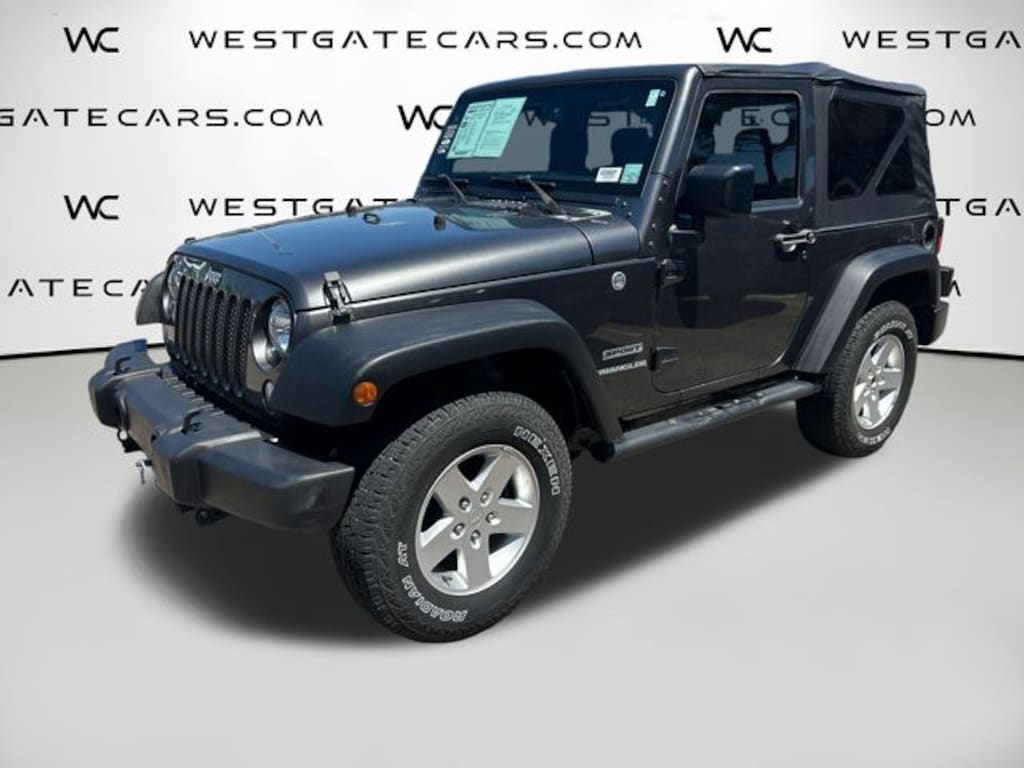Used 2016 Jeep Wrangler JK Sport 4x4 SUV