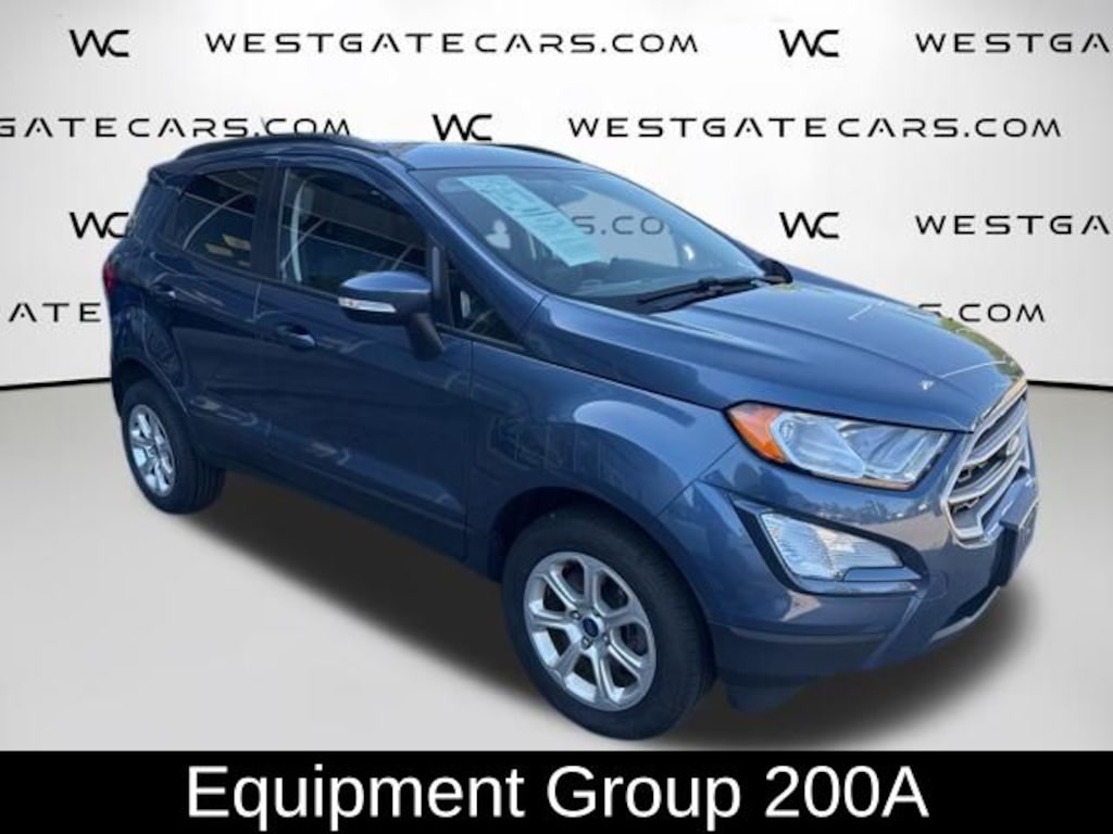 Used 2022 Ford EcoSport SE SUV