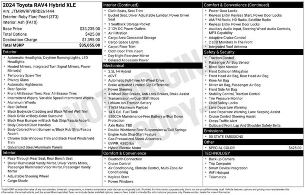 Used 2024 Toyota RAV4 Hybrid XLE SUV