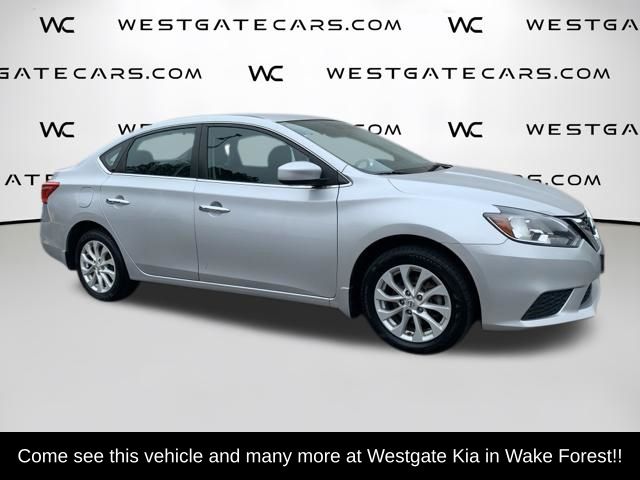 Used 2018 Nissan Sentra SV with VIN 3N1AB7AP0JY321176 for sale in Wake Forest, NC