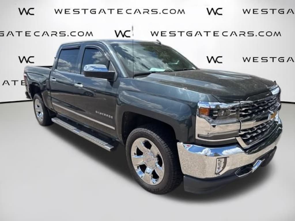 Used 2018 Chevrolet Silverado 1500 LTZ Truck Crew Cab