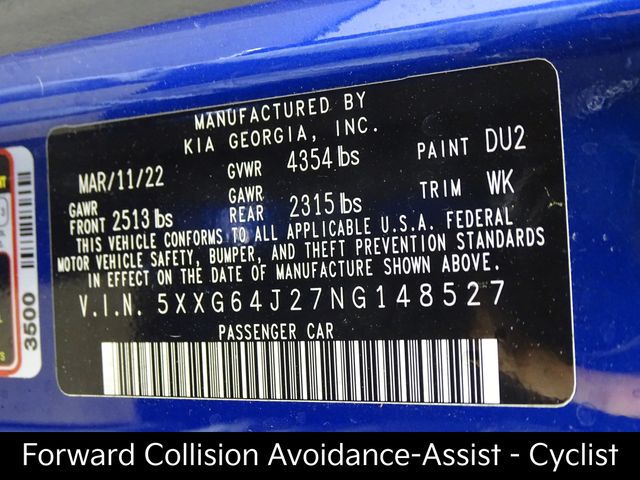 2022 Kia K5 GT-Line - Photo 22