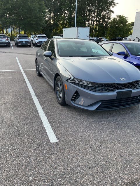 Used 2021 Kia K5 LXS with VIN 5XXG14J20MG034009 for sale in Wake Forest, NC