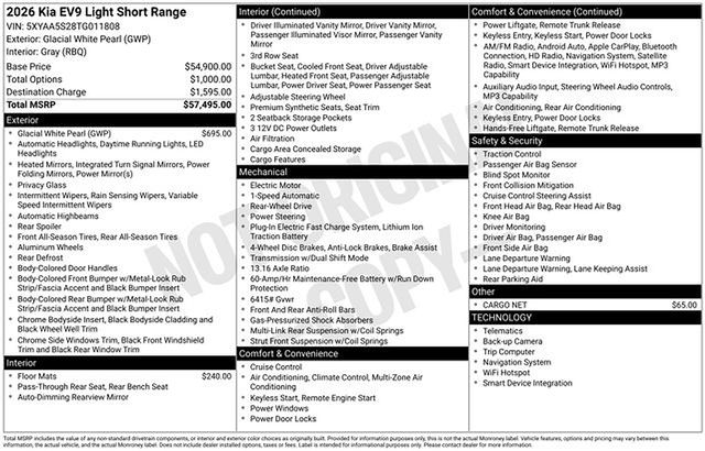 2026 Kia EV9 Light - Photo 7