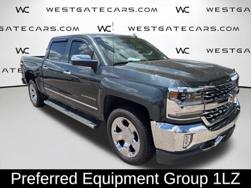 Used 2018 Chevrolet Silverado 1500 LTZ Truck Crew Cab