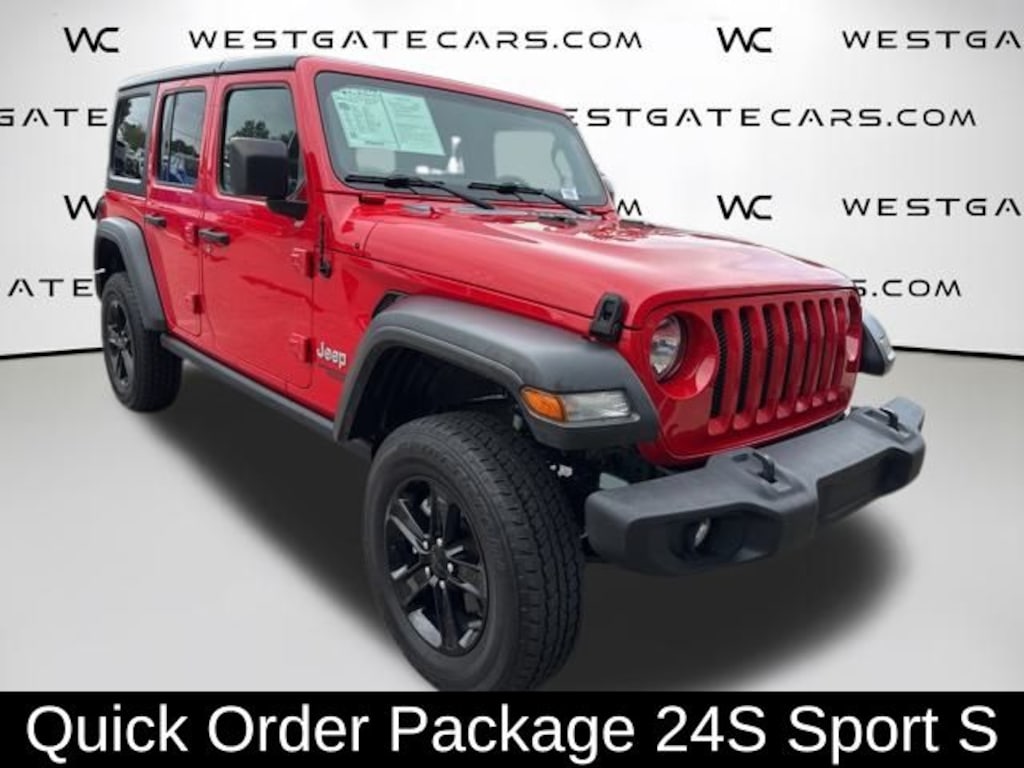 Used 2019 Jeep Wrangler Unlimited Sport 4x4 SUV