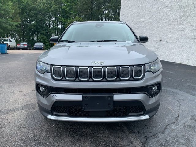 Used 2022 Jeep Compass Limited with VIN 3C4NJDCBXNT155561 for sale in Wake Forest, NC