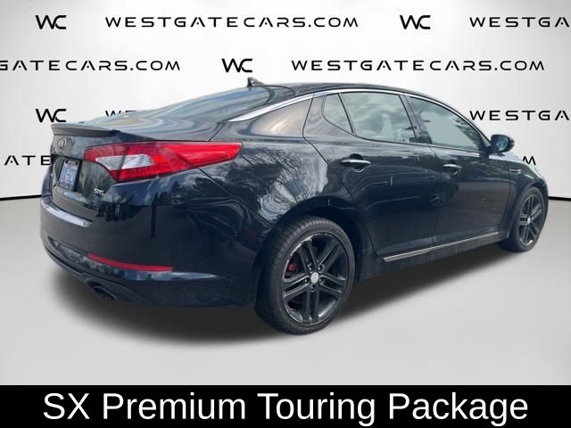 Used 2013 Kia Optima SX with VIN 5XXGR4A6XDG100593 for sale in Raleigh, NC
