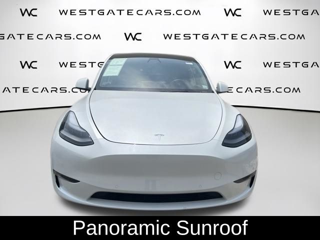 Used 2021 Tesla Model Y Long Range with VIN 5YJYGDEE3MF087801 for sale in Raleigh, NC