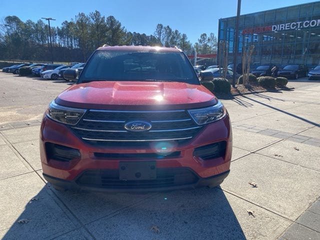 Used 2022 Ford Explorer XLT with VIN 1FMSK8DH8NGA77646 for sale in Raleigh, NC