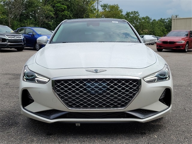 Used 2021 GENESIS G70 Standard with VIN KMTG34LA2MU067197 for sale in Raleigh, NC