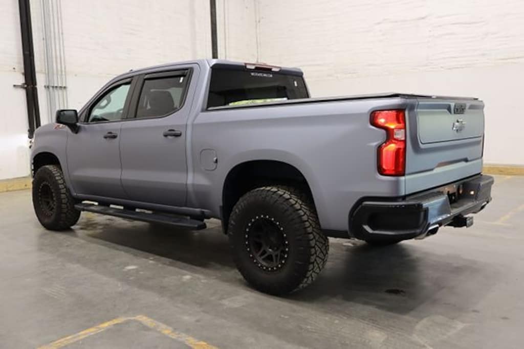 Used 2021 Chevrolet Silverado 1500 Custom Trail Boss Truck Crew Cab