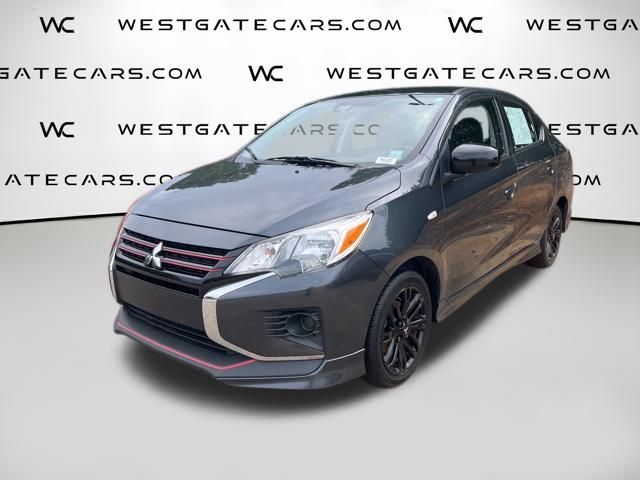 2024 Mitsubishi Mirage Black Edition CVT's photo