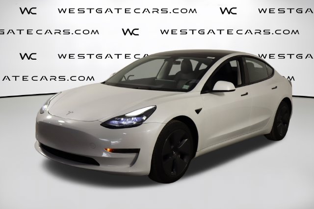 Used 2023 Tesla Model 3 Base with VIN 5YJ3E1EA7PF509455 for sale in Raleigh, NC