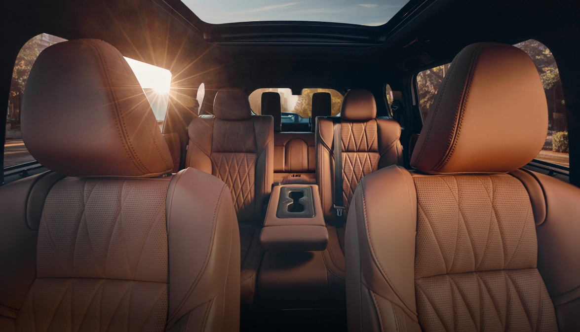 Interior of the Mitsubishi Outlander PHEV