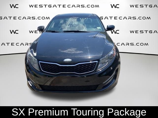 Used 2013 Kia Optima SX with VIN 5XXGR4A6XDG100593 for sale in Raleigh, NC