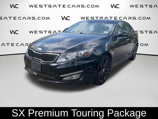 Used 2013 Kia Optima SX with VIN 5XXGR4A6XDG100593 for sale in Raleigh, NC